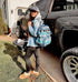 Backpack Daypack WG2204-9110NY Wrangler Aztec Organized Travel Baby Bag with Stroller Strap and Side Bottle Pockets