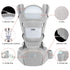 9 1 Backpack 7-45 lbs Baby Carrier with Hip Seat, Multi-Functional in Baby Wrap Carrier Newborn to Toddler for All