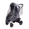 J.L. Childress Deluxe Stroller Rain Cover, Universal Poncho with Adorable Printed Pattern, Baby Weather Shield
