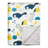 Baby Blankets for Boys, Dinosaur Super Soft Nursery Minky Blanket for Newborn