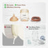 (2m+), 5 oz/160 mL, 1 Pack Thyseed PPSU Anti-Colic Baby Bottle, Breast-Like Medium Flow Nipple for Breastfed Babies