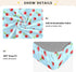 Soft Jersey Knit Crib Sheets for Boys or Girls - Red Cherries Pattern, Size M