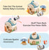 6-12 1-3 Set Youuys Travel Sensory Toys for Babies Months & Toddlers Year Old On-The-Go Montessori Soft Stuffed Animal
