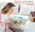 Nubee Set, 6+ (291pcs) Easter Bunny and Chick Building Cute Animal Rabbit Chicken Sitting on The See-Saw, Perfect