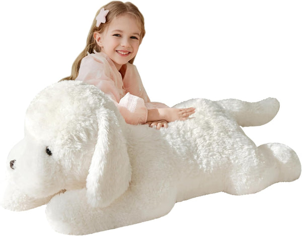 IKASA Giant Labrador Dog Stuffed Animal Puppy Plush Toy,30" Big Large Jumbo