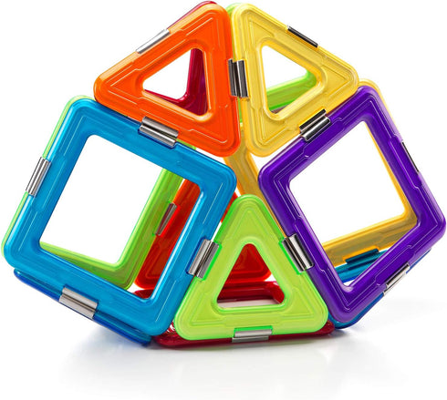 GeoSmart Solar Spinner 23-Piece STEM Building Set with GeoMagnetic Spinner