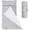 Moonsea Toddler Nap Mat with Pillow & Fleece Minky Blanket - Lightweight Sleeping Bag for Kids