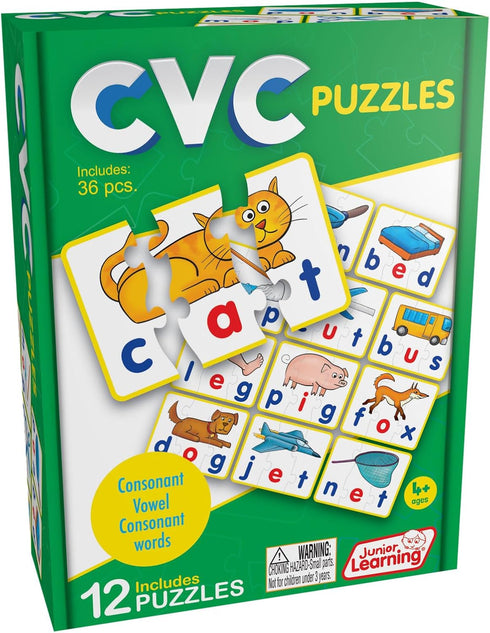 Junior Learning CVC Puzzles