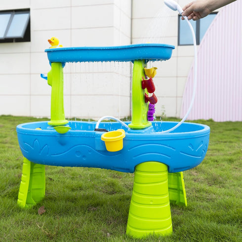 Bitubi Rechargeable Water Table Pump for Step2 Water Table, Kids Sand Water Play Table Accessory for Outdoor Activity