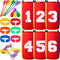 38 Pack Outdoor Games - Potato Sack Race Bags for Kids and Adults, Egg Spoon Relay, 3 Legged Race Bands