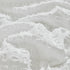 3 Set Pieces Tufted Crib Bedding with Ruffle Fringe, White Ruffled Comforter with Fitted Sheet and Bed Skirt , Soft