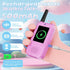 ToGuess Kids Video Walkie Talkies Toy (Pink-Blue)