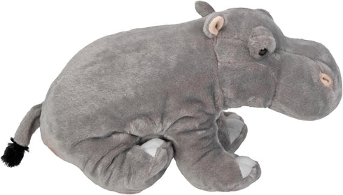 12 Inches,Multi Wild Republic Hippo Plush, Stuffed Animal, Plush Toy, Gifts for Kids, Cuddlekins