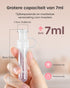 7ml/8pcs, Nuliie Colostrum Collector Kit Leakproof, Reusable Breast Milk Collector, Heat & Freezer Resistant, BPA-Free