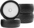 4Pack ShareGoo RC 85mm/3.34" Rubber Tires Front Rear Tyres for Redcat HPI HSP Kyosho 1/10 RC Buggy