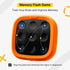 BearHonie 4-in-1 Handheld Tic Tac Toe Game Portable Electronic Board Games for Kids & Adults, Travel Fun & Memory