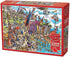 Cobble Hill 1000 Piece Puzzle, DoodleTown: Viking Village, Sample Poster Included