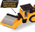 DRIVEN by Battat Micro 1:24 Scale Steam Roller, Realistic Construction Truck Toy with Lights & Sounds for Kids 3+