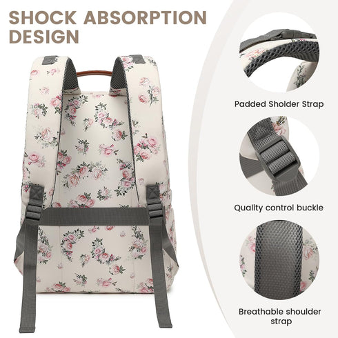 Backpack, Diaper Bag Large Baby Nappy Bags with Portable Changing Pad for Boys and GirlsMultifunction Travel Baby Bag