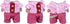 E-TING Family Set, Sweet Mother-Daughter & Father-Son Dress Up Set for 3-Inch and 2.25-inch Figure Town Series