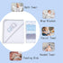 Set, 5 (6 Viviland Baby Towels and Washcloths, Soft Absorbent Baby Bath Towel Elephant Hooded Towels with Infant Face