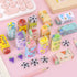 Cute Erasers for Kids Bulk - 16 Pack Animal Food Fun Desk Pets for School Supplies