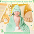 Sublaga 4 3 32x32 PCS Hooded Baby Towels, Soft Baby Towel, Absorbent Baby Bath Towel, Baby Towels and PCS Baby