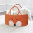 T&T Homewares Diaper Caddy Organizer, Cotton Rope Diaper Caddy Basket, Baby Shower Basket, Nursery Storage Bins