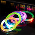 AMENON 24 Pack Glow In The Dark LED Bracelets for Kids/Adults, Flashing Light Up Party Favor, Classroom, Halloween