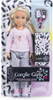 Corolle Girls Valentine Shopping Surprise Set, Fashion Doll and 6-Piece Accessory Set for Kids Ages 4 Years+