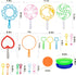 Bubble Wands Set - 32pcs Large Bubble Wand Toy Set for Kids Summer Outdoor Activity Party Birthday Fun