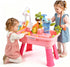 Ploomi Upgraded Toddler Sand Water Table Toy with Electric Water Pump, Kids Sand