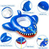 2 Pack Water Squirt Guns, Shark Pool Floats for Kids 3-8 Years, Inflatable Ride-on Toddler Pool Toys for Summer