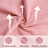 Elyxen Pregnancy Pillow Cover (ONLY Pillowcase) - G Shaped Pillow Case - Maternity Body Pillow Cover - Removable Soft