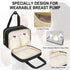 ZIOZERTT Momcozy/Eufy/Elvie/Willow/Medela Pack Wearable Breast Pump Bag,Breastmilk Cooler Travel Bag Compatible