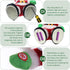 SdeNow Dancing Santa Claus Plush Toy Animated Singing and Twisted Wiggle Hip Christmas Figure for Kids, Funny Musical