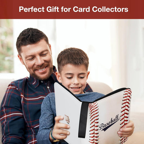 2024 Baseball Card Binder with Sleeves, 440 Pockets, Storage Protectors for Collectors, Boys and Girls Gift
