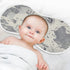 YETTASBIN World Map Muslin Baby Burp Cloth, Super Soft Absorbent Cotton Burp Rag Baby Bibs Feeding Cloth for Newborn