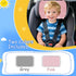 Josuyofo 2 Pack Satin Car Seat Headrest Cover for Babies, Soft Silk Feeling Hair Protector for Infant Car Seats