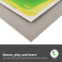 12" 12" LONGKING X Sensory Tiles for Activity Play Centers for Children, Sensory Floor Tiles, Liquid Floor Tiles