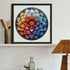 500 16.7x16.7 Qiuenisray Wooden Puzzles for Adults Pieces, Mandala Flower Jigsaw Puzzles, Beautiful Wall Decor, FSC