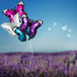 Sumind 10 Pcs Butterfly Balloons, Helium Foil Balloon Kit for Butterfly Party Supplies and Birthday Decoration
