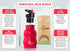 Kids Water Bottle with Straw & Handle, 12 oz Red, Eco Friendly Toddler Cups, Leak Proof Lid