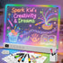 Led Drawing Board with 13 Light Effects, 16" Rechargeable Glow Doodle LED