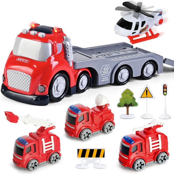 Toddlers Truck Toys,Boy Toys Gifts for 1 2 3 Years Old,5 in