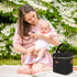 4 9 Pack, Mancro Breastmilk Cooler Bag Travel, Fits Baby Bottles Up to Ounce, Baby Bottle Bag with Ice Insulation