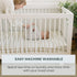 2 Pack Pobibaby Crib Sheets for Boys, Premium Fitted Baby Boy Crib Sheets for Standard Crib Mattress Ultra-Soft Jersey