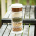 Innobaby Packin' Smart Stackable Storage System for Formula and Baby Snacks, 5 Stackable Cups in Blueberry Sorbet