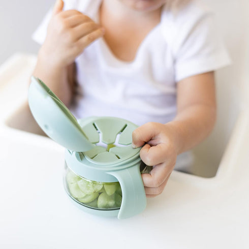 Summer Ubbi Tweat Snack Containers for Kids & Toddlers, BPA-Free Tritan Spill-Proof Toddler Snack Cups, Portable Travel