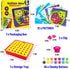 3-5,Early 3+ Button Art Toys for Toddlers, Color Matching Mosaic Pegboard for Age Preschool Learning Activity Button